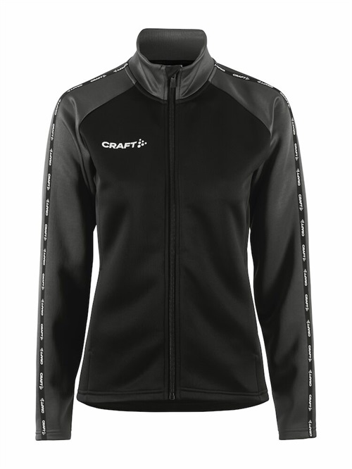 HJERM FIF Klubdragt m. full zip, dame sort